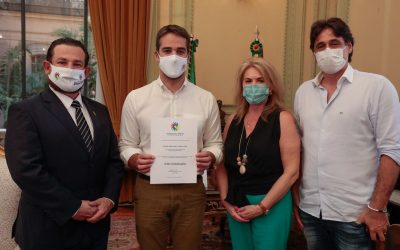 Governor of Rio Grande de Sul receives the title of ambassador of the 24th Summer Deaflympics de Caxias do Sul
